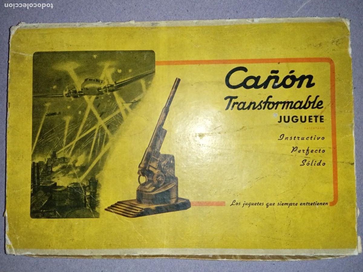 Juguetes antiguos: CA&Ntilde;&Oacute;N TRANSFORMABLE, de Dalia - Foto 5