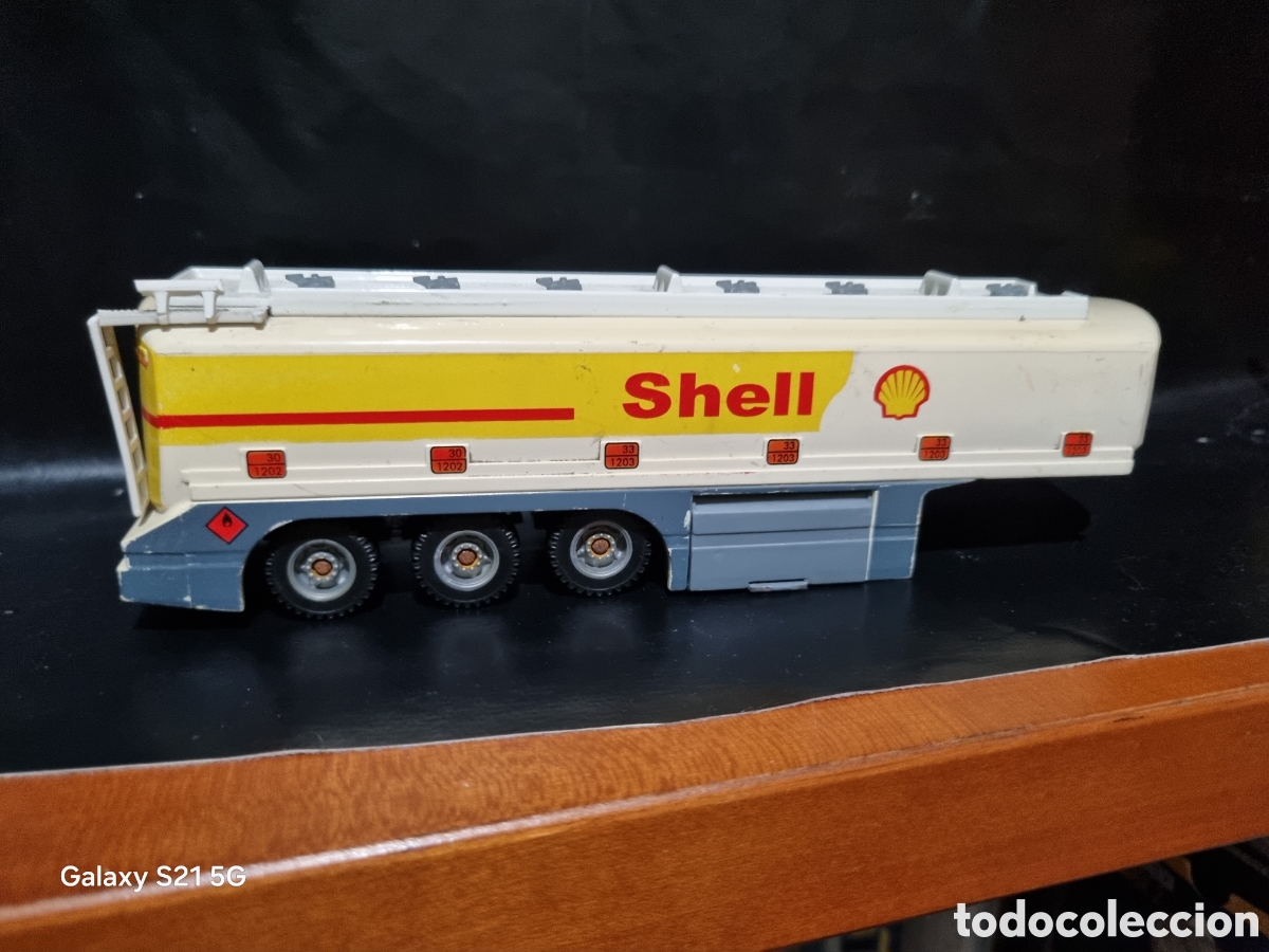 Juguetes antiguos: REMOLQUE CISTERNA SHELL SIKU - Foto 3