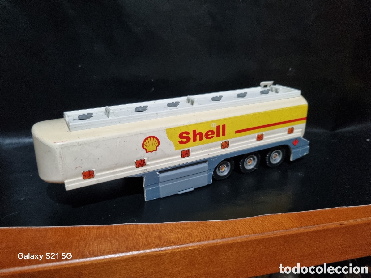 Juguetes antiguos: REMOLQUE CISTERNA SHELL SIKU - Foto 1