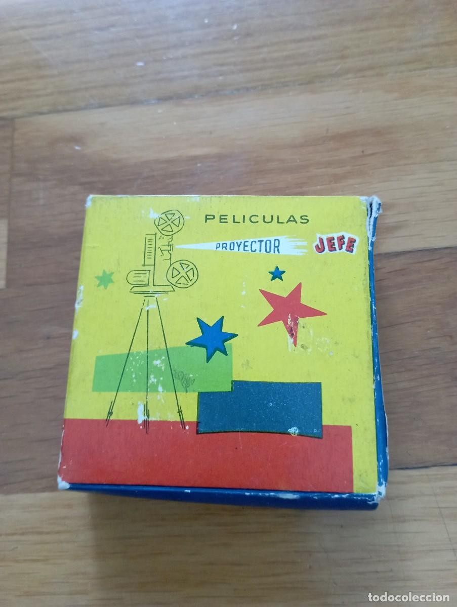 Juguetes antiguos: Pel&iacute;cula proyector jefe - Foto 1