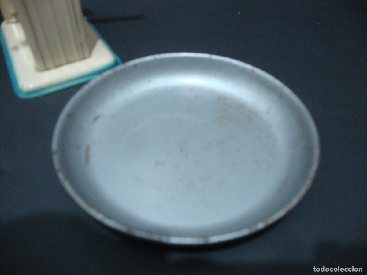 Juguetes antiguos: BASCULA DE JUGUETE DE CHAPA A RESTAURAR - Foto 5