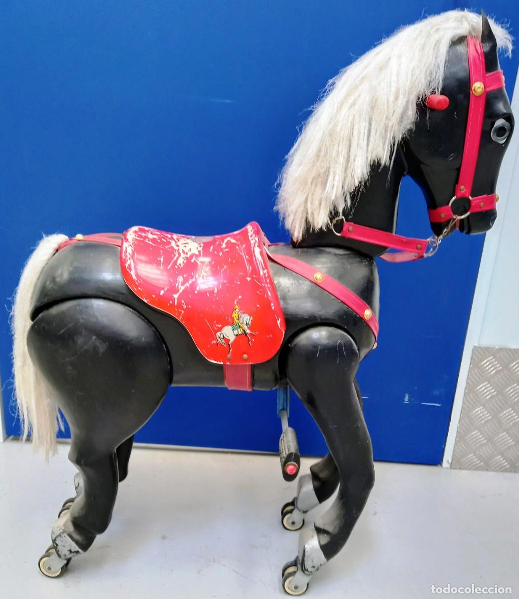 Juguetes antiguos: Caballito juguetes Angaro - Foto 2