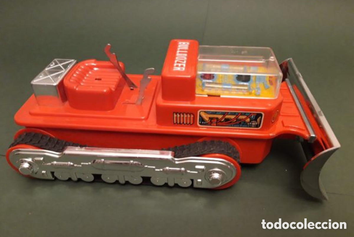 Juguetes antiguos: Bulldozer. Marca Clim modelo 203 - Foto 2