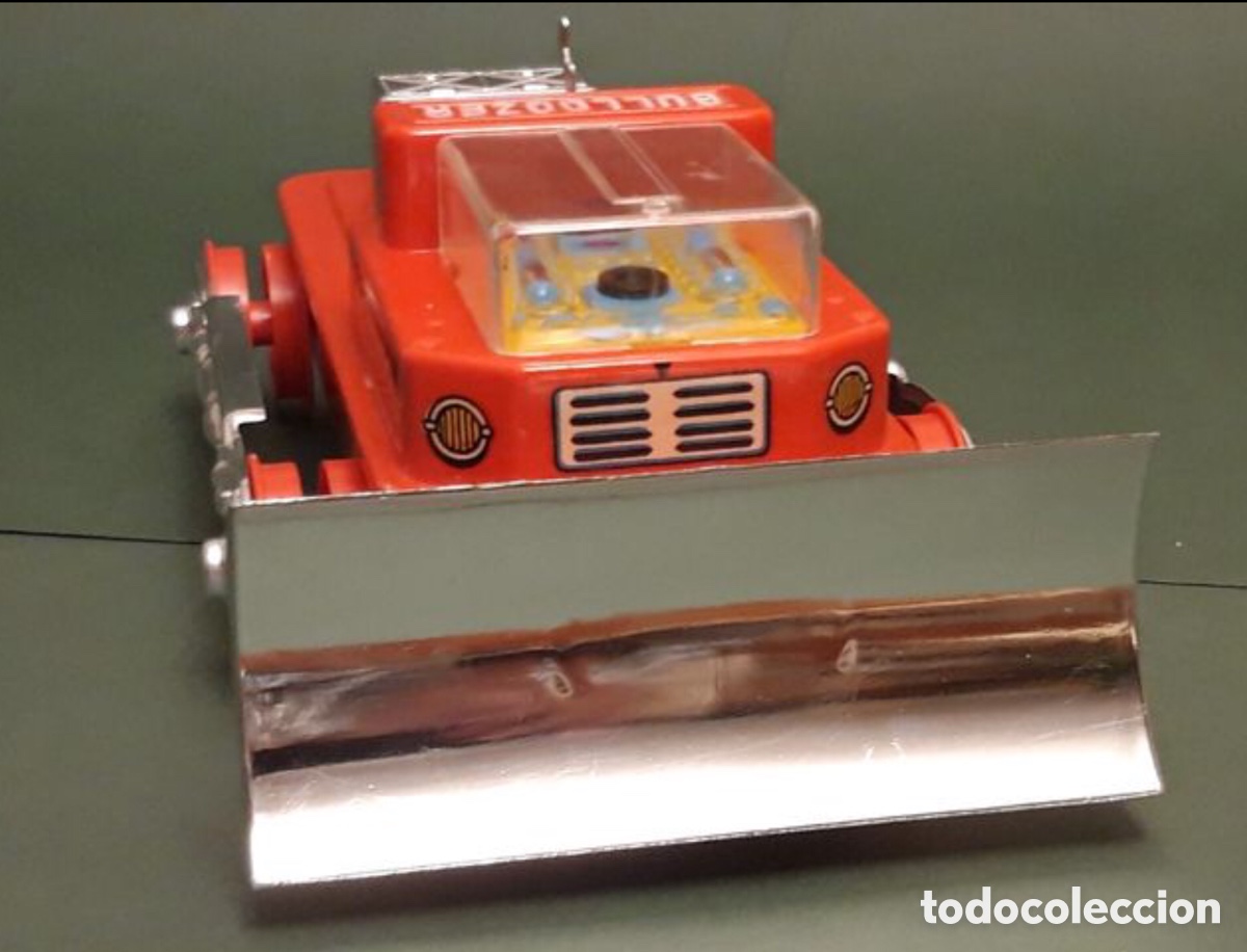 Juguetes antiguos: Bulldozer. Marca Clim modelo 203 - Foto 3