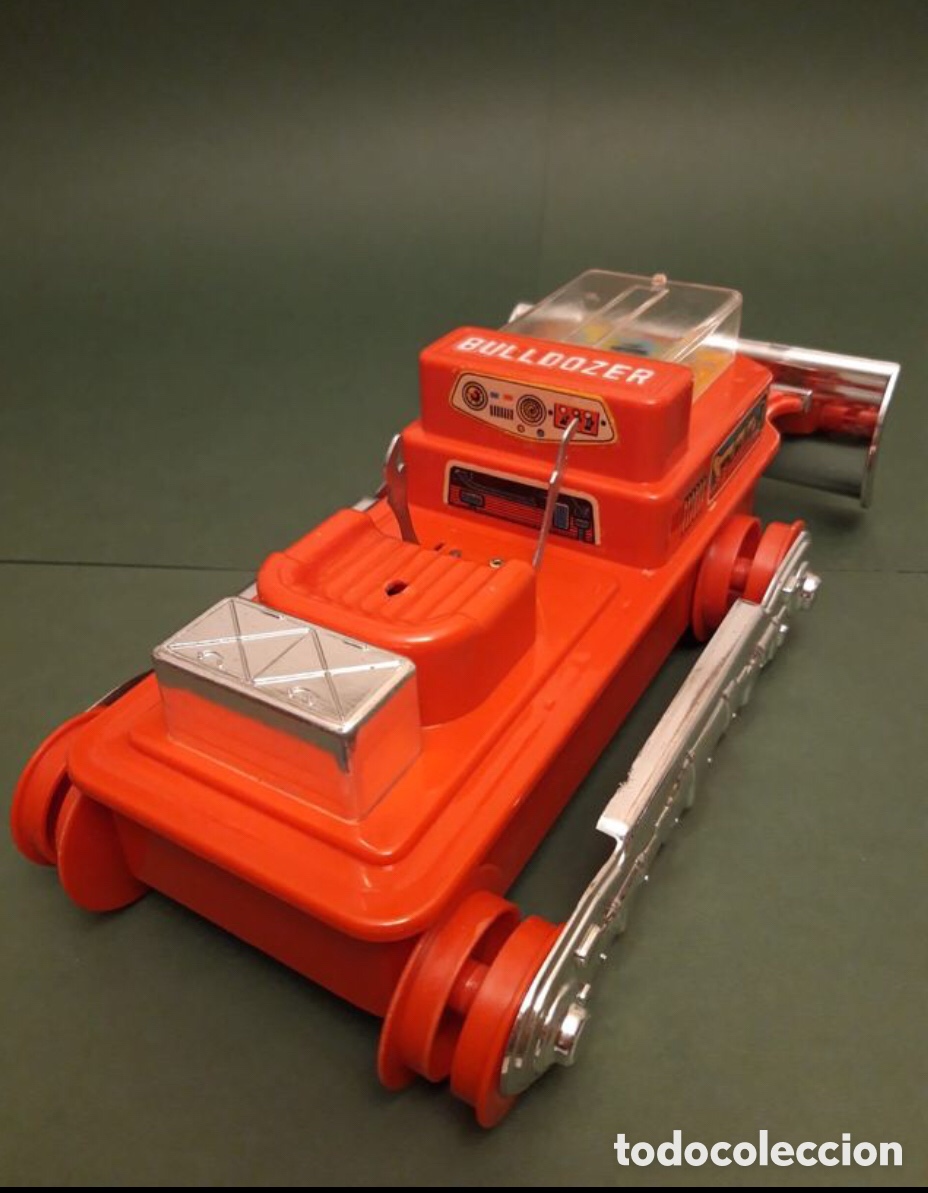 Juguetes antiguos: Bulldozer. Marca Clim modelo 203 - Foto 4