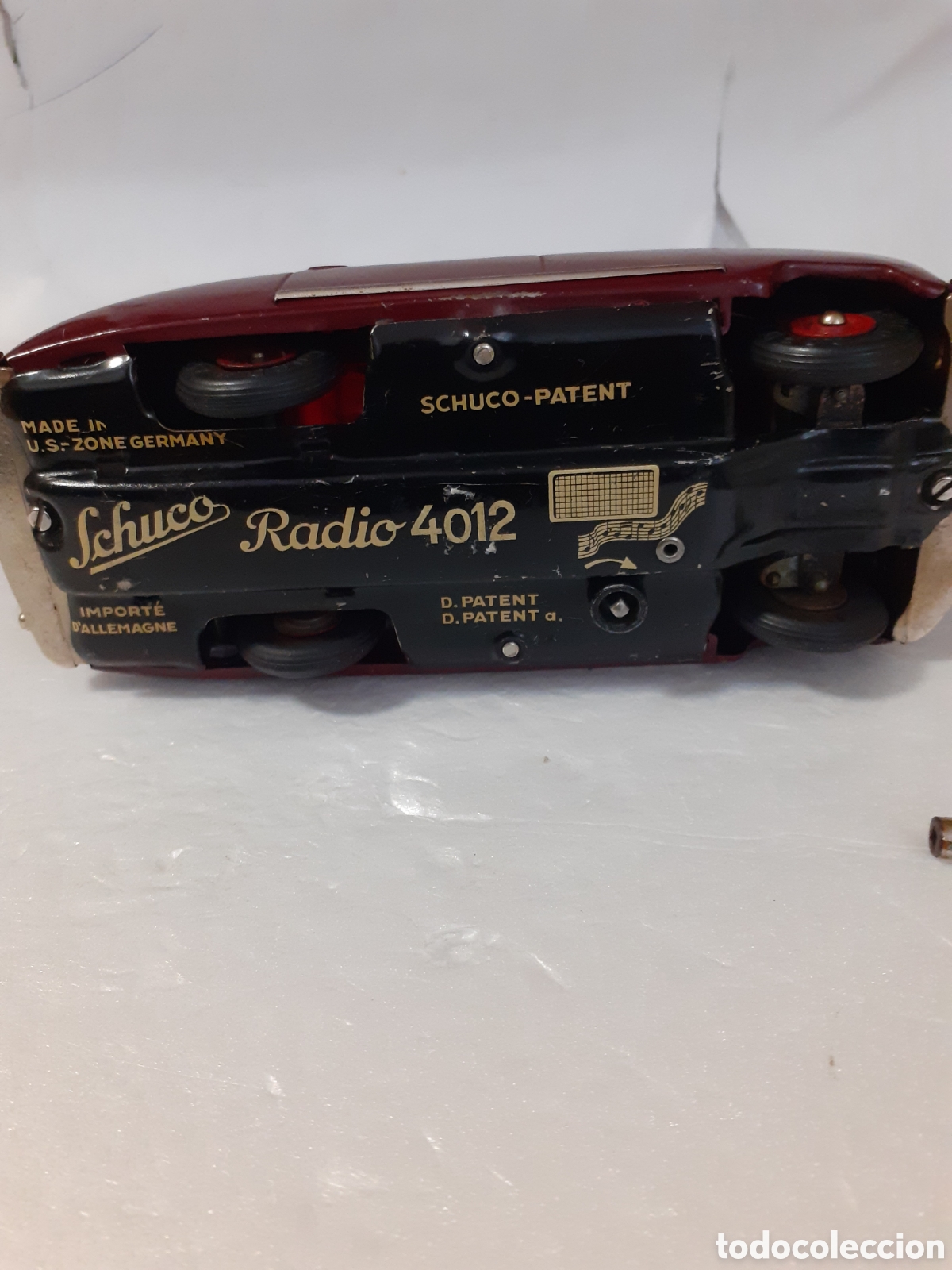 Juguetes antiguos: SCHUCO COCHE RADIO REF 4012 - Foto 6