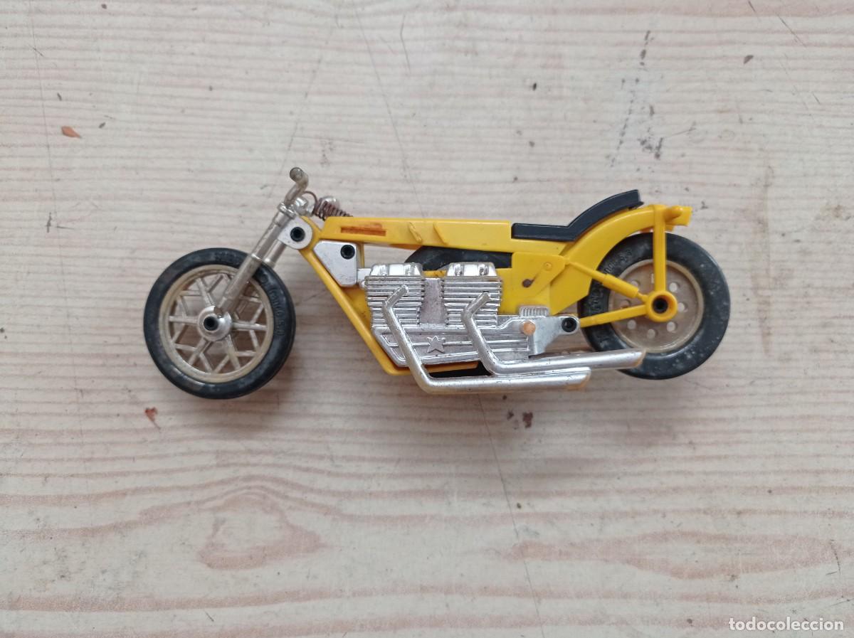 Juguetes antiguos: Moto Plastico Antigua - Foto 1