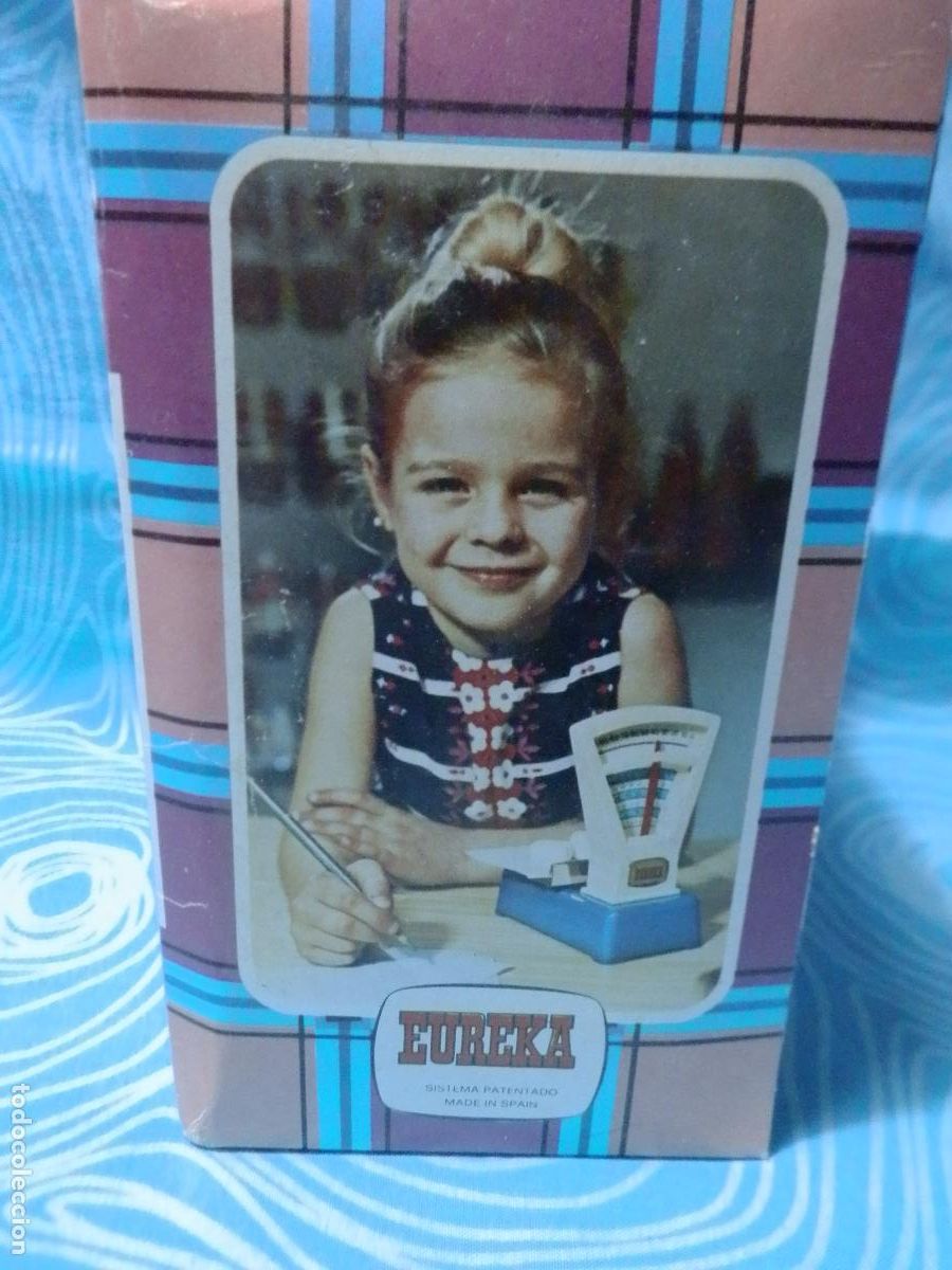 Juguetes antiguos: EUREKA, BALANZA AUTOMATICA, EN SU CAJA - Foto 6