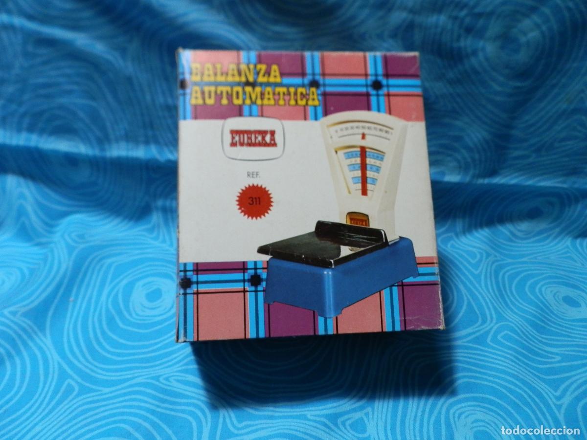Juguetes antiguos: EUREKA, BALANZA AUTOMATICA, EN SU CAJA - Foto 1