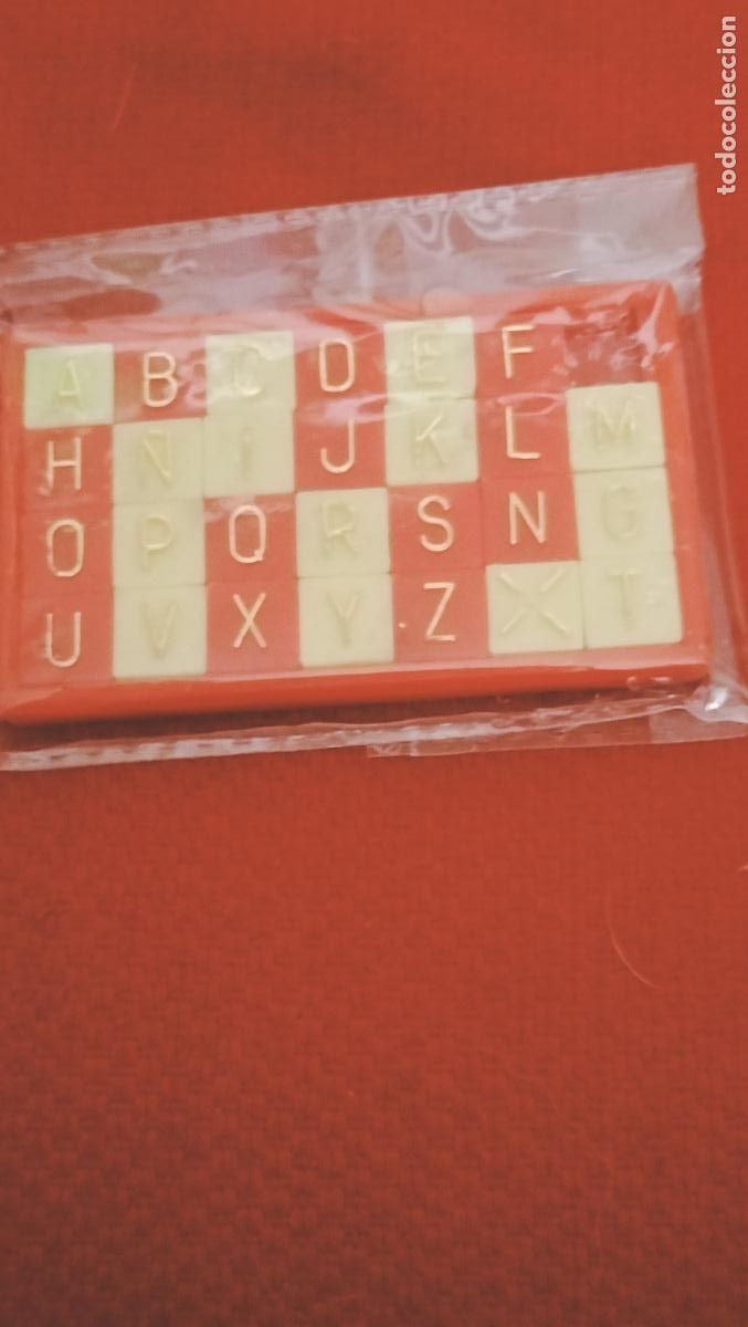 Juguetes antiguos: ANTIGUO DIABOLIN DE LETRAS - Foto 2