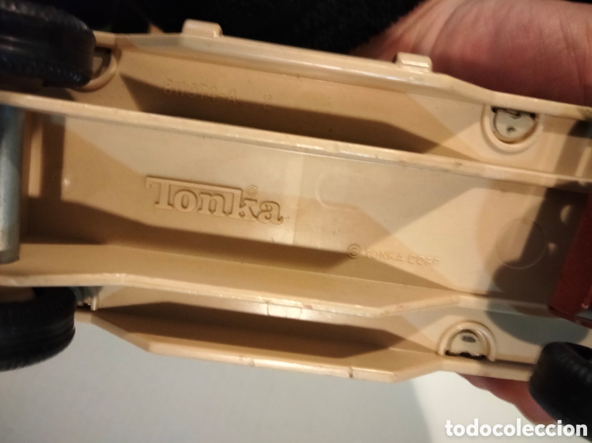 Juguetes antiguos: Cami&oacute;n Tonka caballos - Foto 5