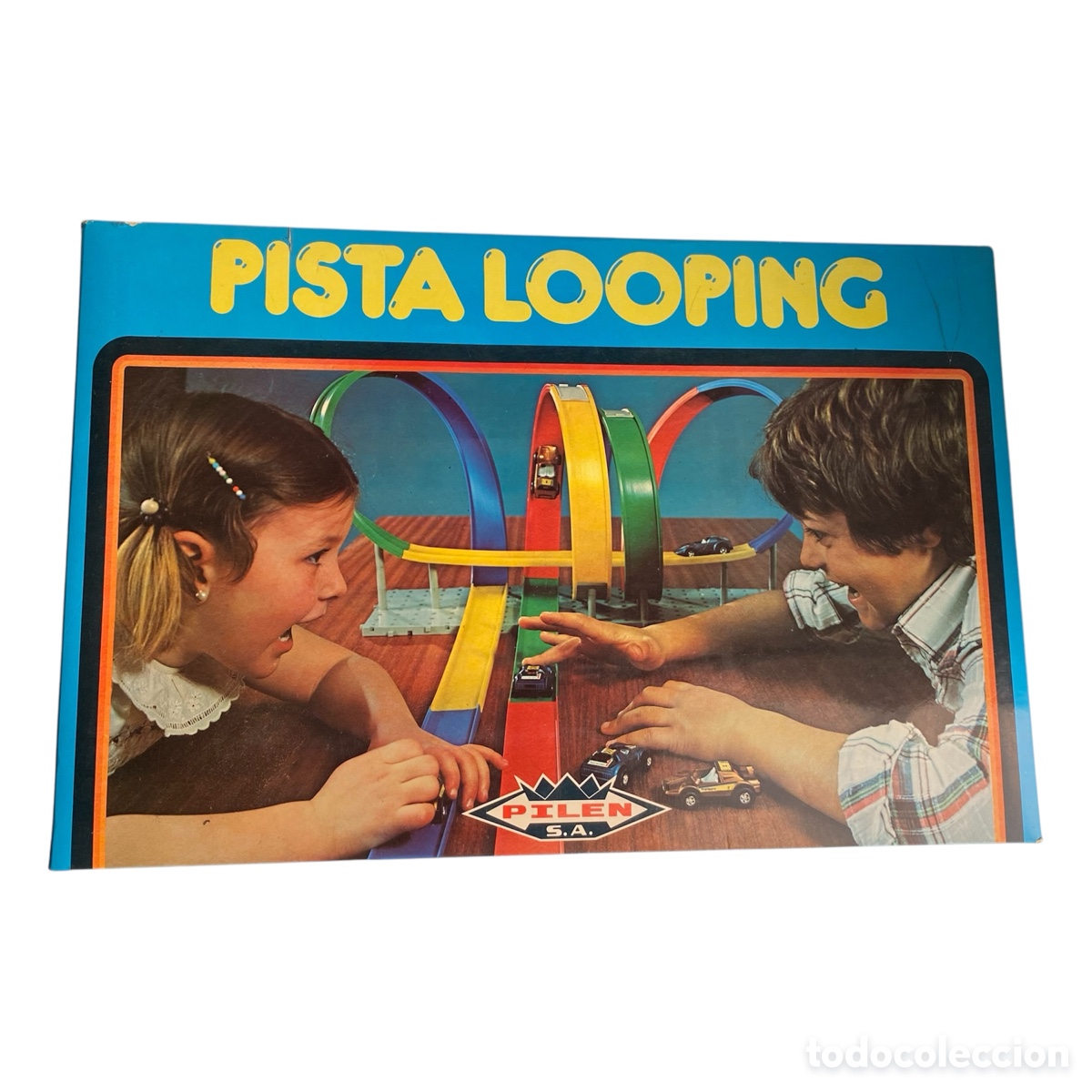 Juguetes antiguos: Pista Looping Pilen S.A. - Foto 2