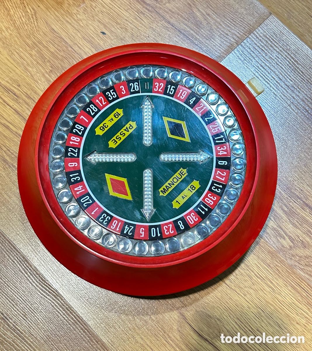 Juguetes antiguos: ELECTRO RULETA BIANCHI - Foto 2