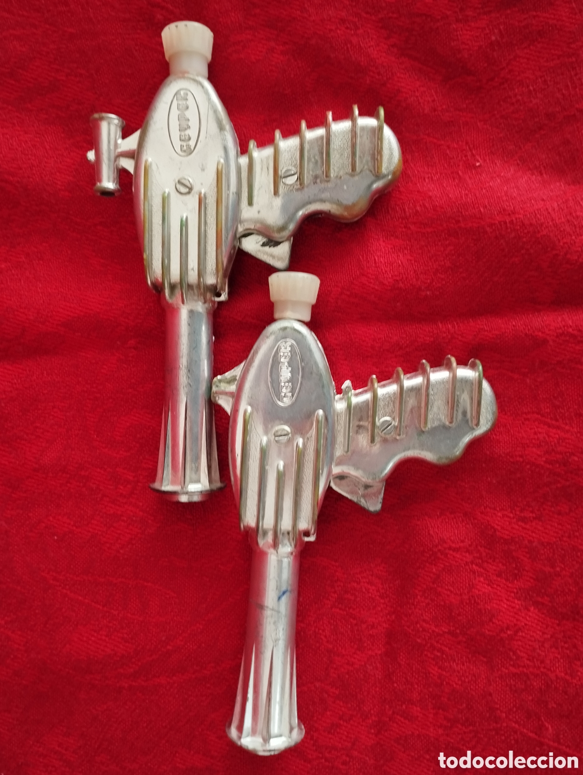 Juguetes antiguos: Dos Pistolas Espacial Geyper. - Foto 3