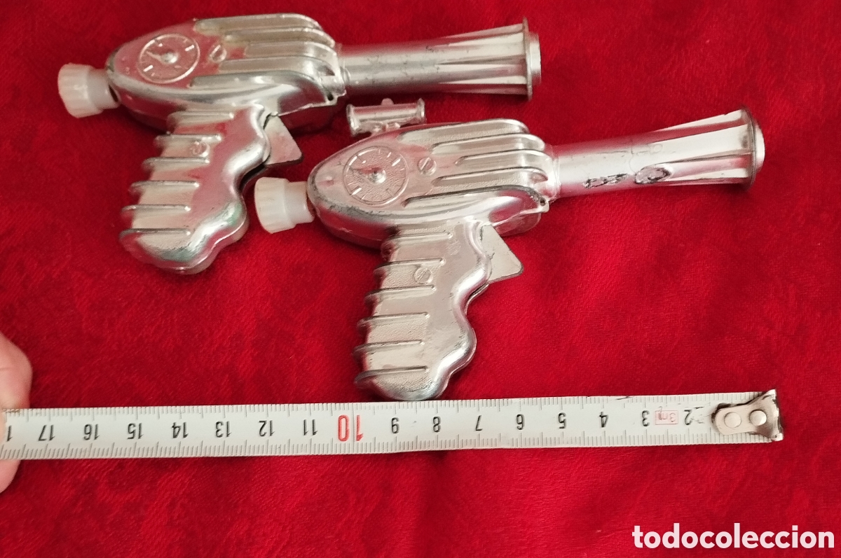 Juguetes antiguos: Dos Pistolas Espacial Geyper. - Foto 4