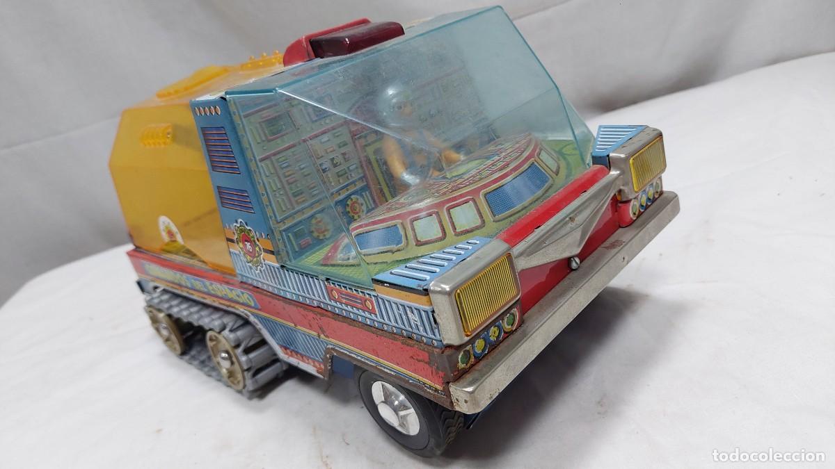 Juguetes antiguos: Vehiculo de chapa Comandos del espacio juguetes Ege - Foto 1