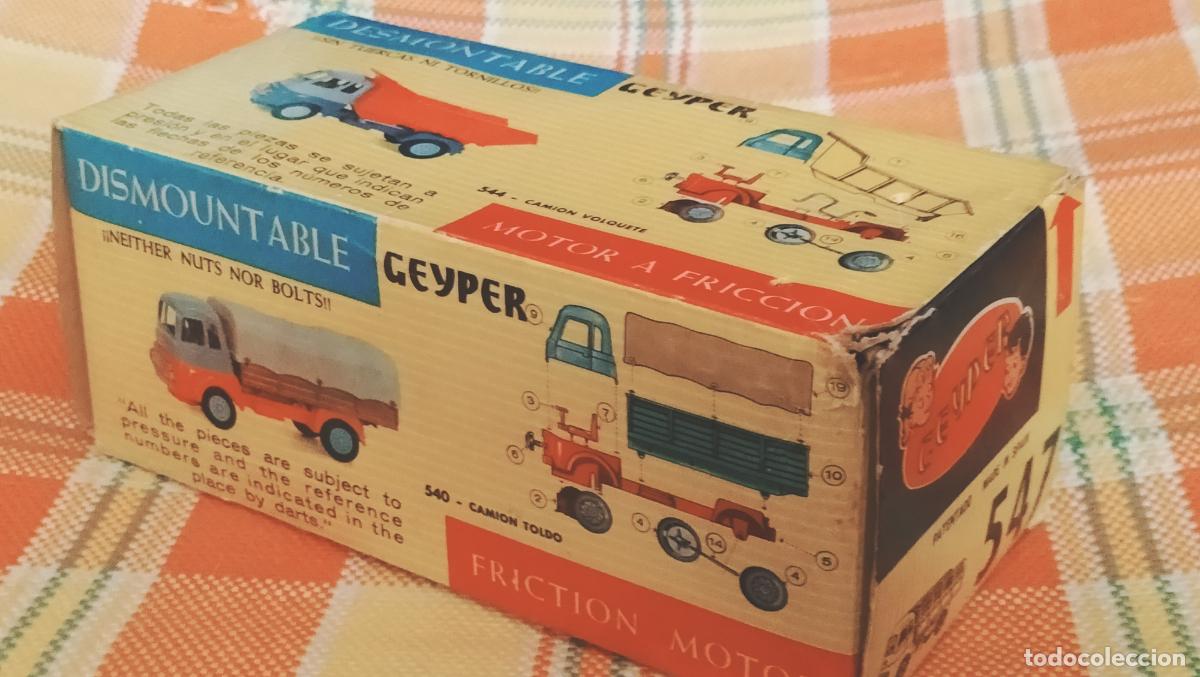 Juguetes antiguos: antiguo camion geyper ref 547 - Foto 4