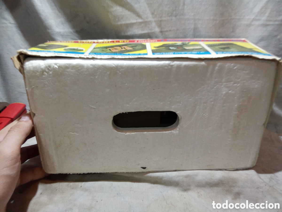 Juguetes antiguos: TANQUE RADIOCONTROL LEOPARD EN CAJA - Foto 8