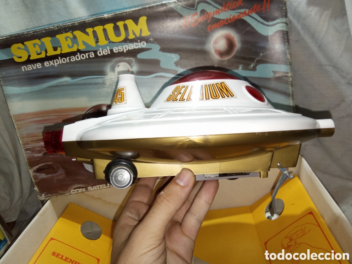 Juguetes antiguos: SELENIUM, EXPLORADOR DEL ESPACIO DE INERGA EN CAJA - Foto 4