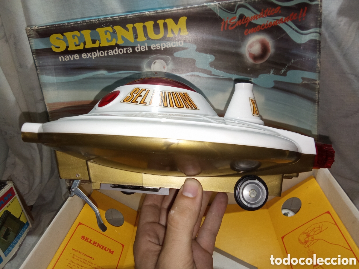 Juguetes antiguos: SELENIUM, EXPLORADOR DEL ESPACIO DE INERGA EN CAJA - Foto 5