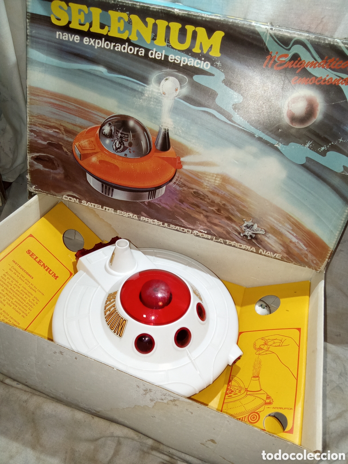 Juguetes antiguos: SELENIUM, EXPLORADOR DEL ESPACIO DE INERGA EN CAJA - Foto 1