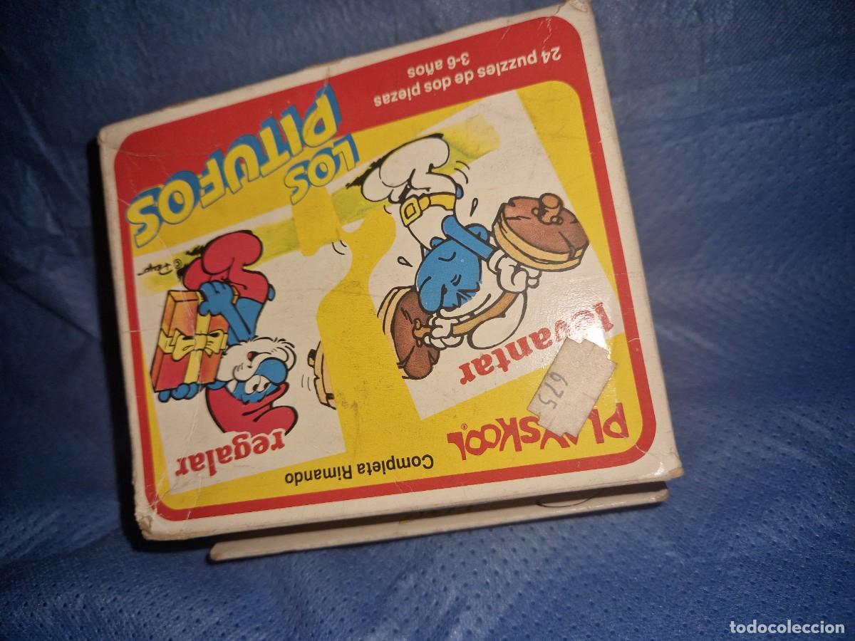 Juguetes antiguos: PUZZLE INFANTIL LOS PITUFOS DE PLAYSKOOL - Foto 2