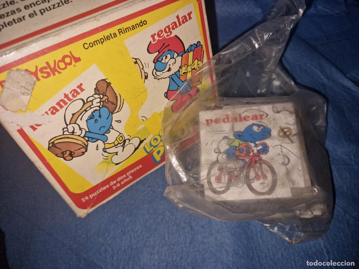 Juguetes antiguos: LOS PITUFOS DE PLAYSKOOL - Foto 1