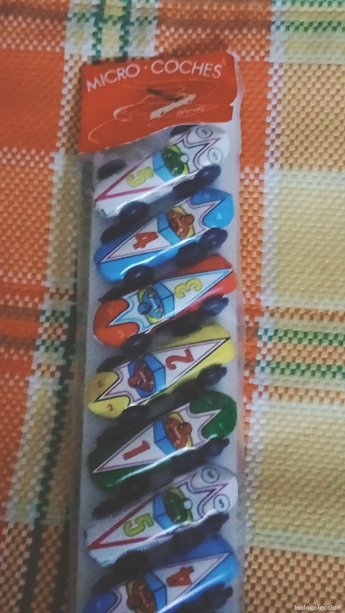 Juguetes antiguos: ANTIGUO BLISTER MICRO COCHES - Foto 2