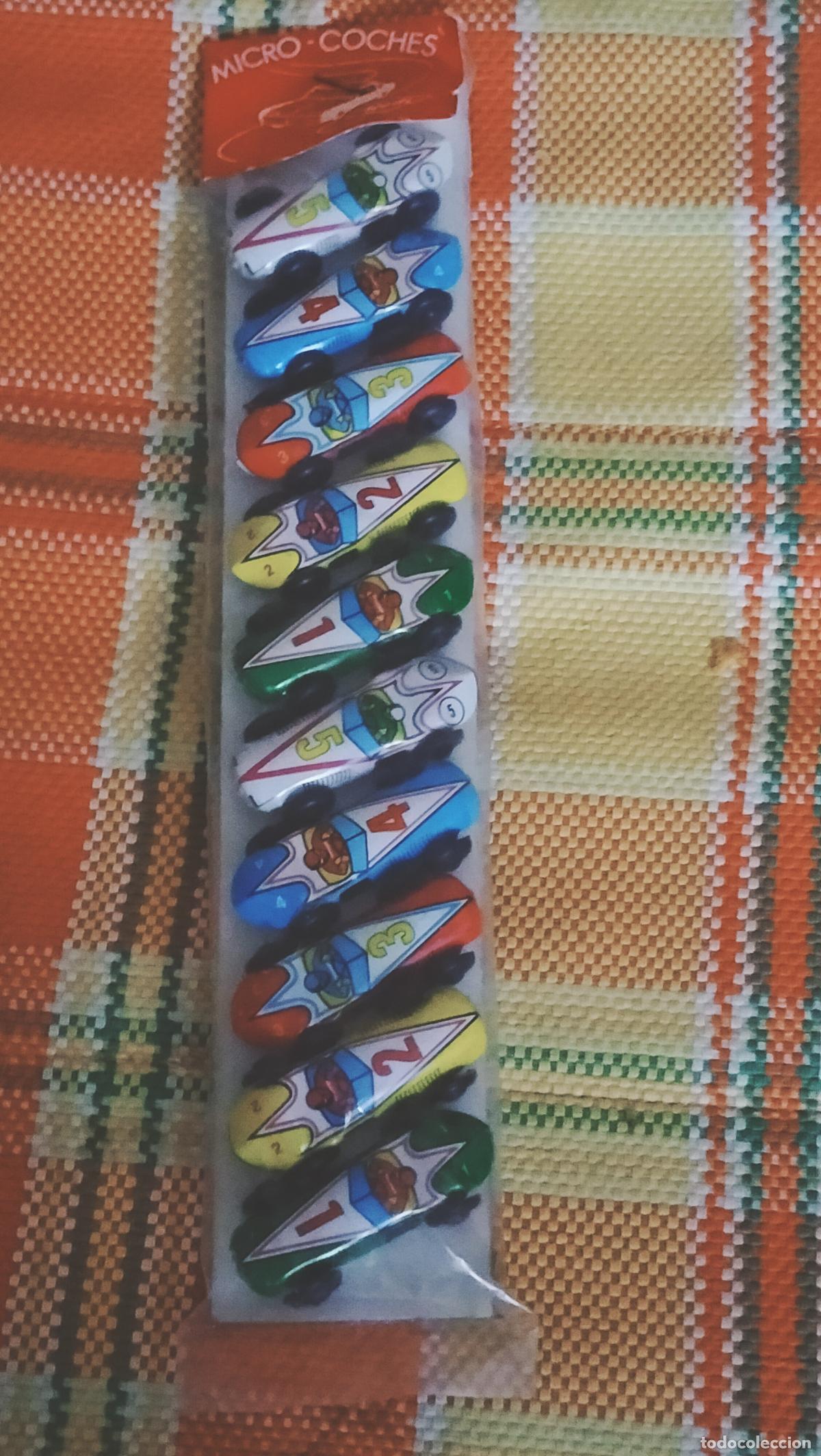 Juguetes antiguos: ANTIGUO BLISTER MICRO COCHES - Foto 1