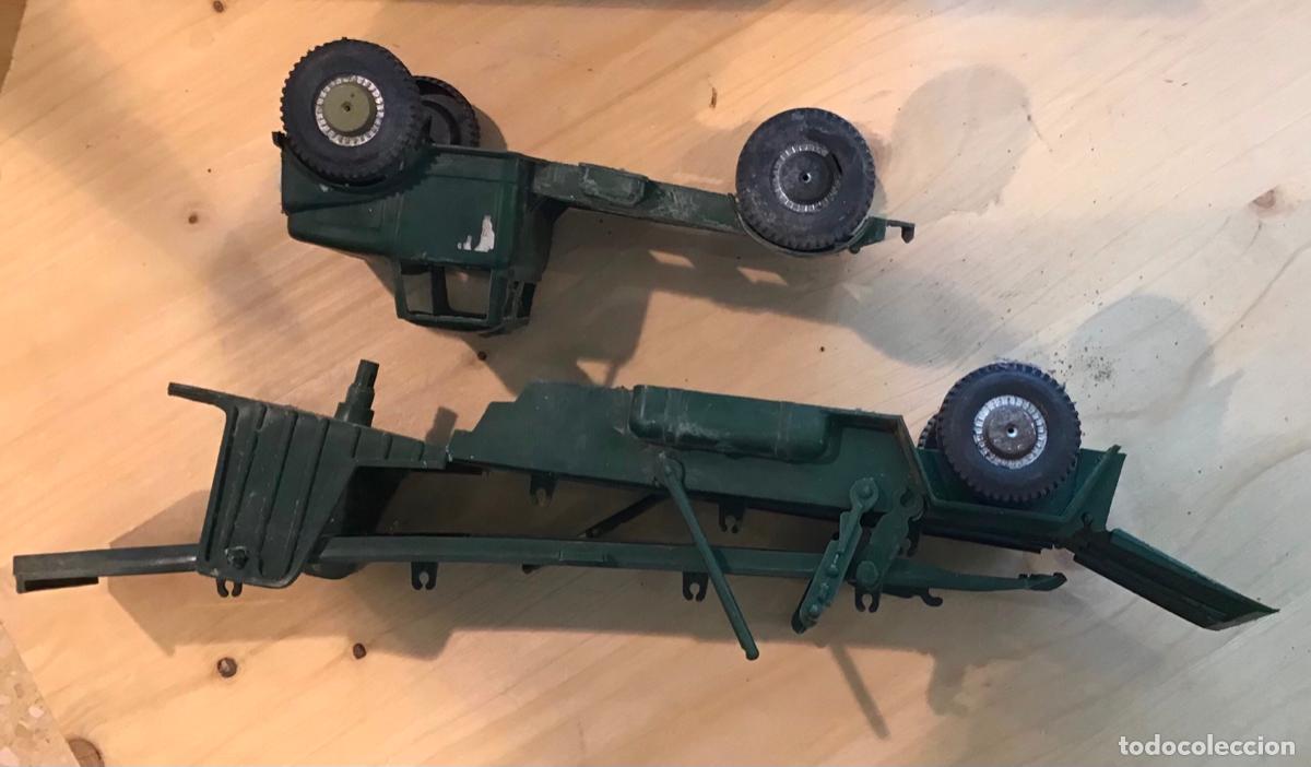 Juguetes antiguos: KARPAN, TRAILER MILITAR - Foto 6