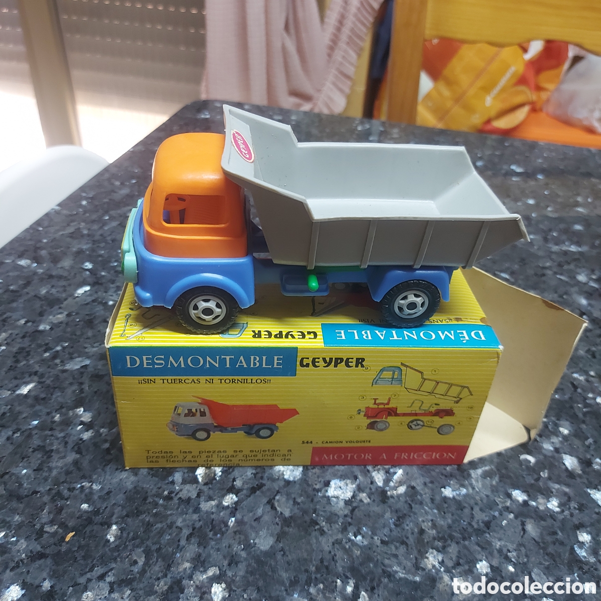 Juguetes antiguos: Camion Geyper serie desmontable - Foto 1