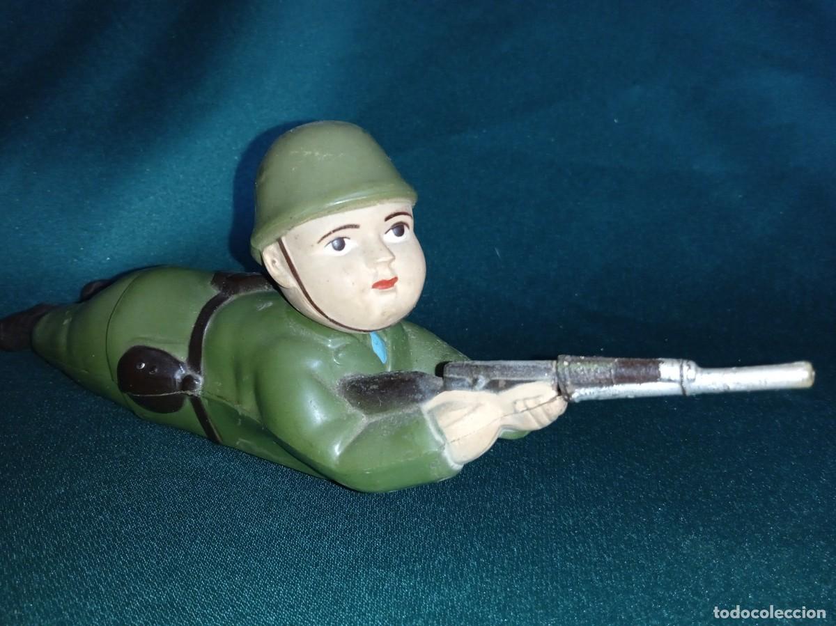 Juguetes antiguos: SOLDADO de Clim (CH). IBI - Foto 1