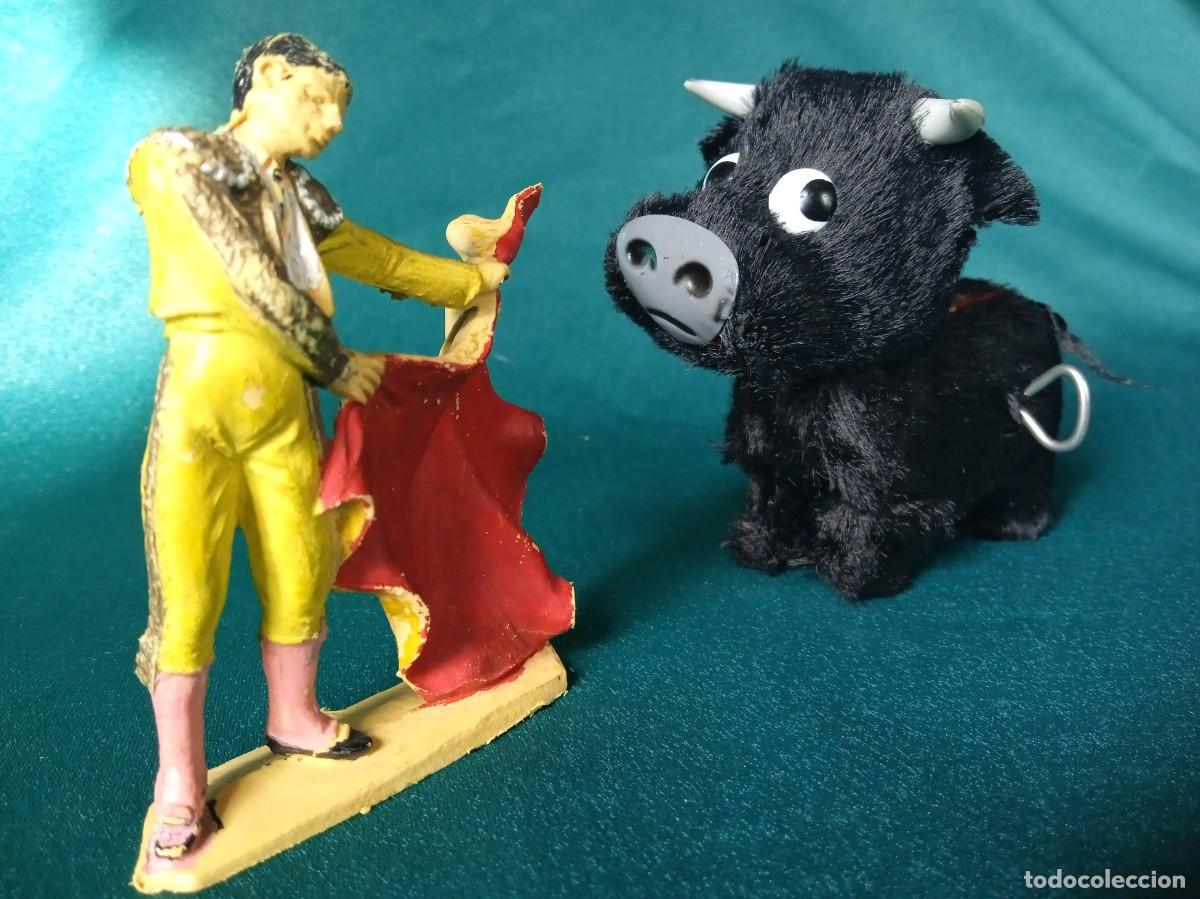Juguetes antiguos: TORO Mec&aacute;nico, de M.I (IBI). - Foto 1