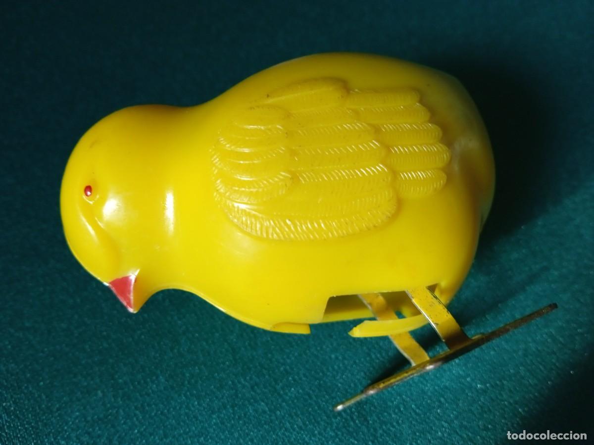 Juguetes antiguos: POLLITO a cuerda, de GEYPER. - Foto 3