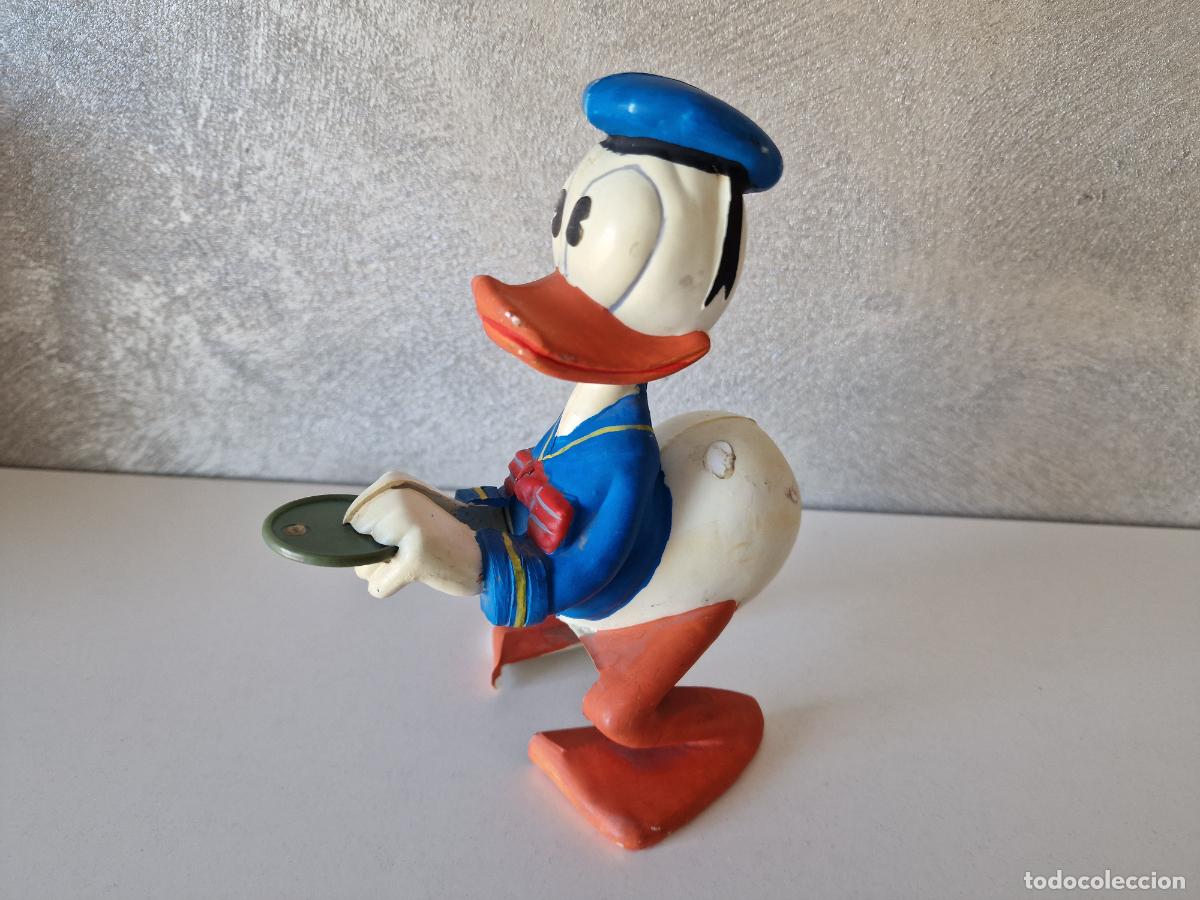Juguetes antiguos: PATO DONALD A CUERDA GEYPER - Foto 4