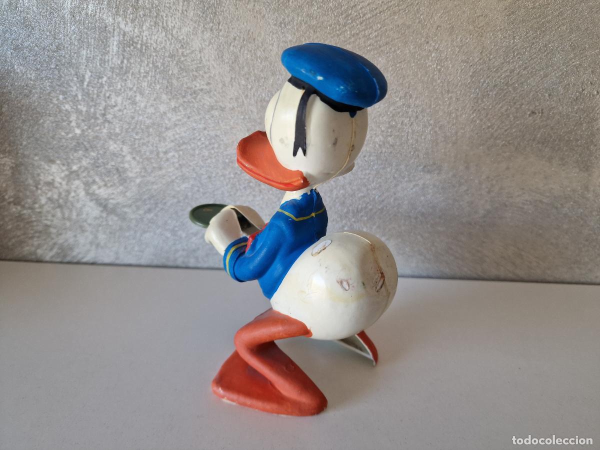 Juguetes antiguos: PATO DONALD A CUERDA GEYPER - Foto 5