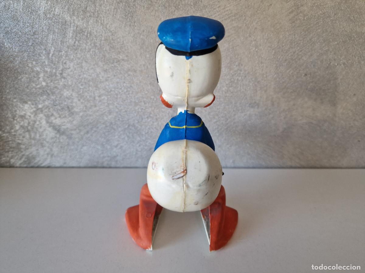 Juguetes antiguos: PATO DONALD A CUERDA GEYPER - Foto 6