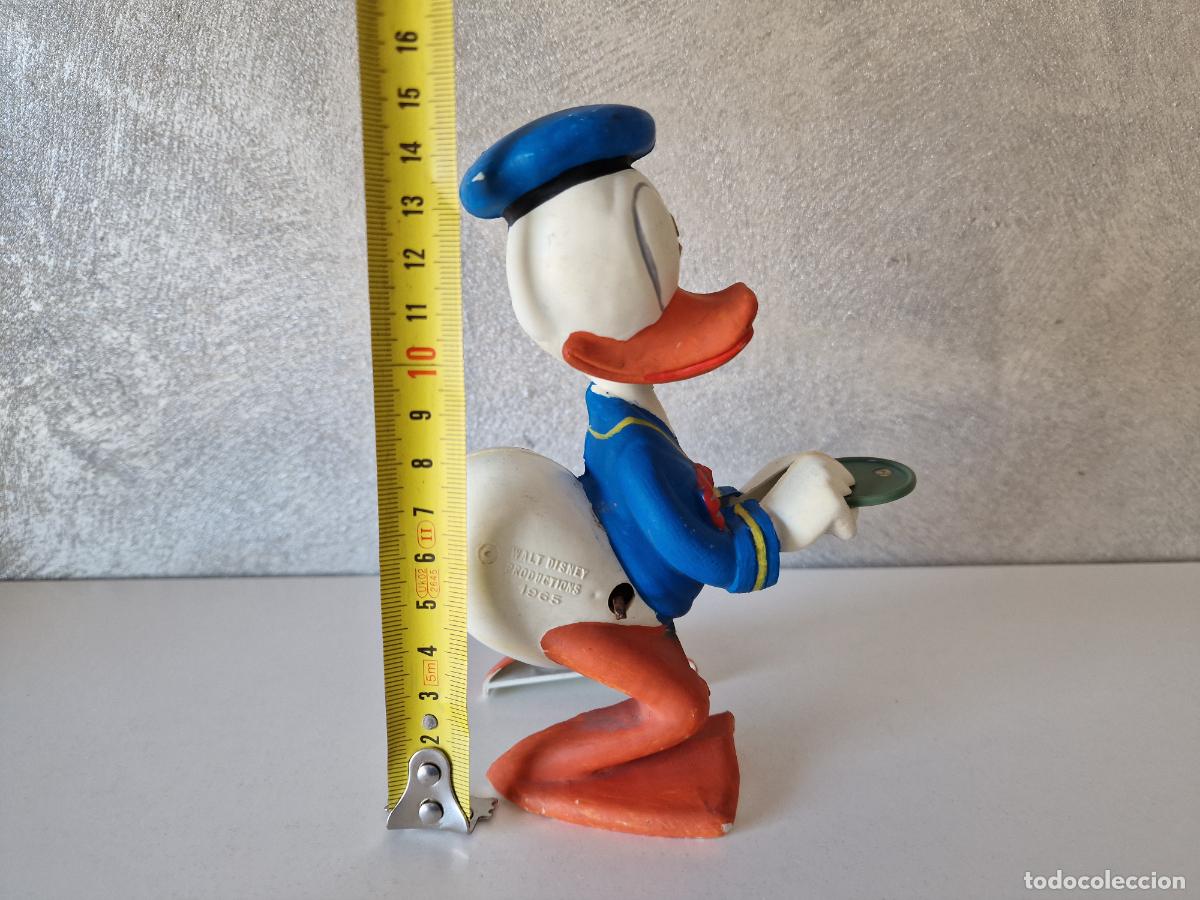 Juguetes antiguos: PATO DONALD A CUERDA GEYPER - Foto 9