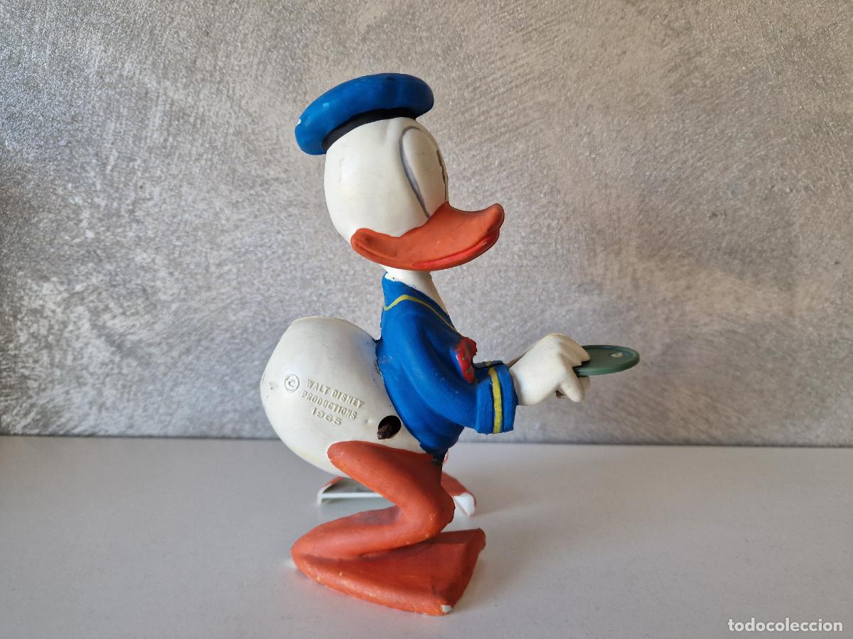 Juguetes antiguos: PATO DONALD A CUERDA GEYPER - Foto 1