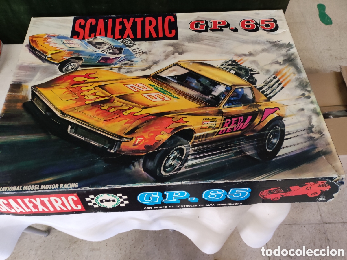 Juguetes antiguos: Scalextric gp. 65 antiguo - Foto 1