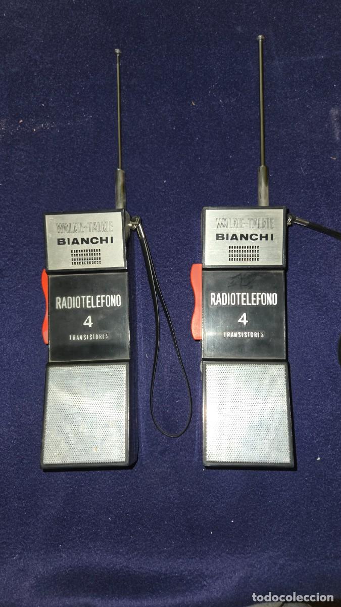 Juguetes antiguos: Radiotel&eacute;fono Bianchi - Foto 1