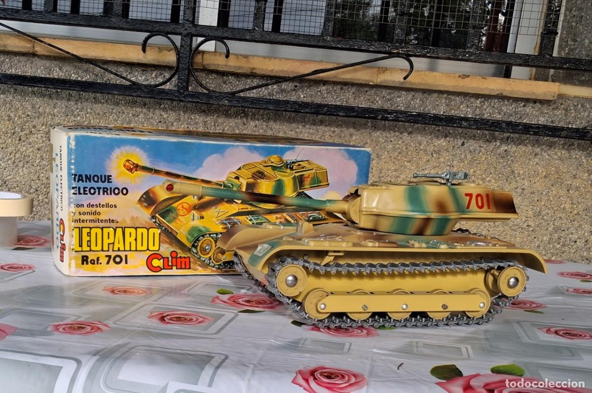 Juguetes antiguos: Tanque leopardo de clim - Foto 1