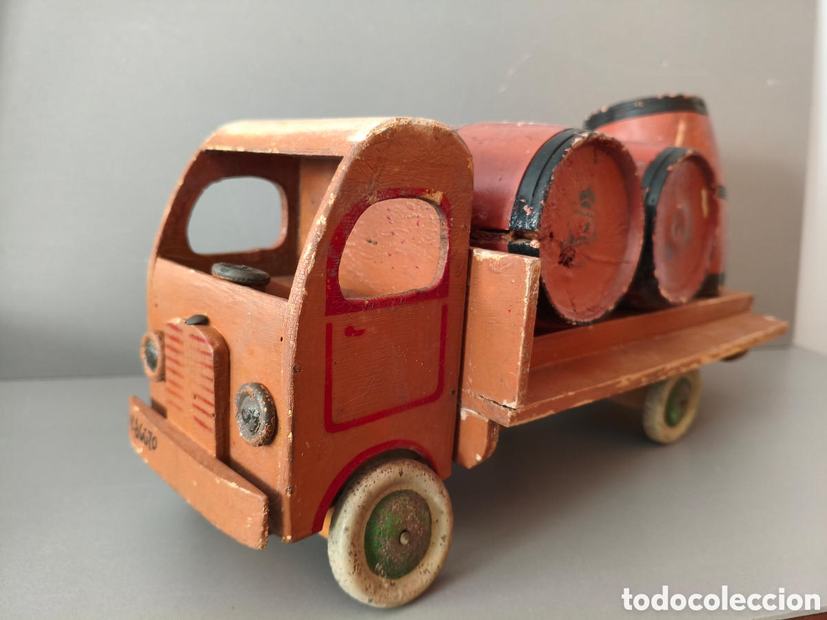 Jouets Anciens: ARCHER, ANTIGUO Y RARO CAMION DE MADERA ARCHER VALENCIA
