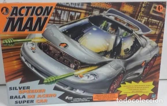 Juguetes antiguos: Action Man Silver Speeder Bala de Plata - Foto 1