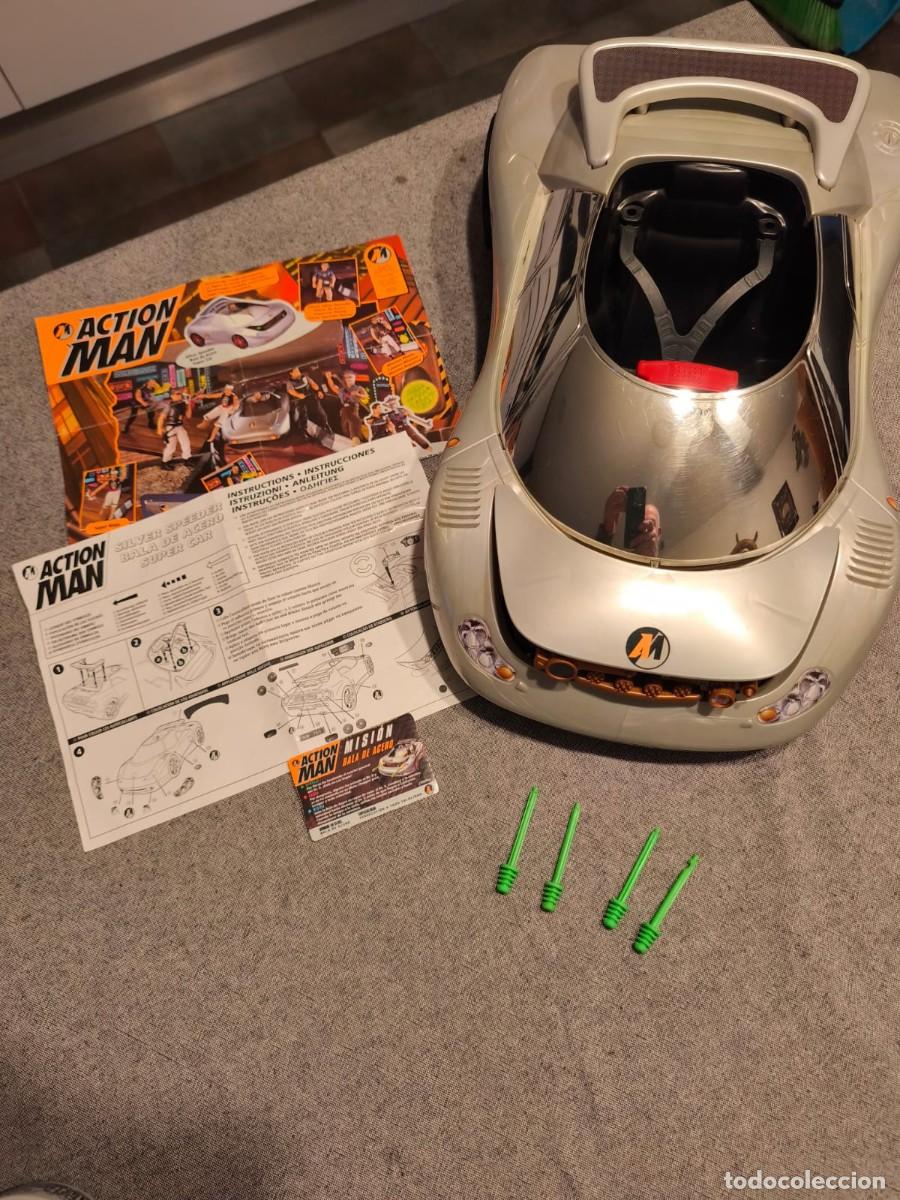 Juguetes antiguos: Action Man Silver Speeder Bala de Plata - Foto 2