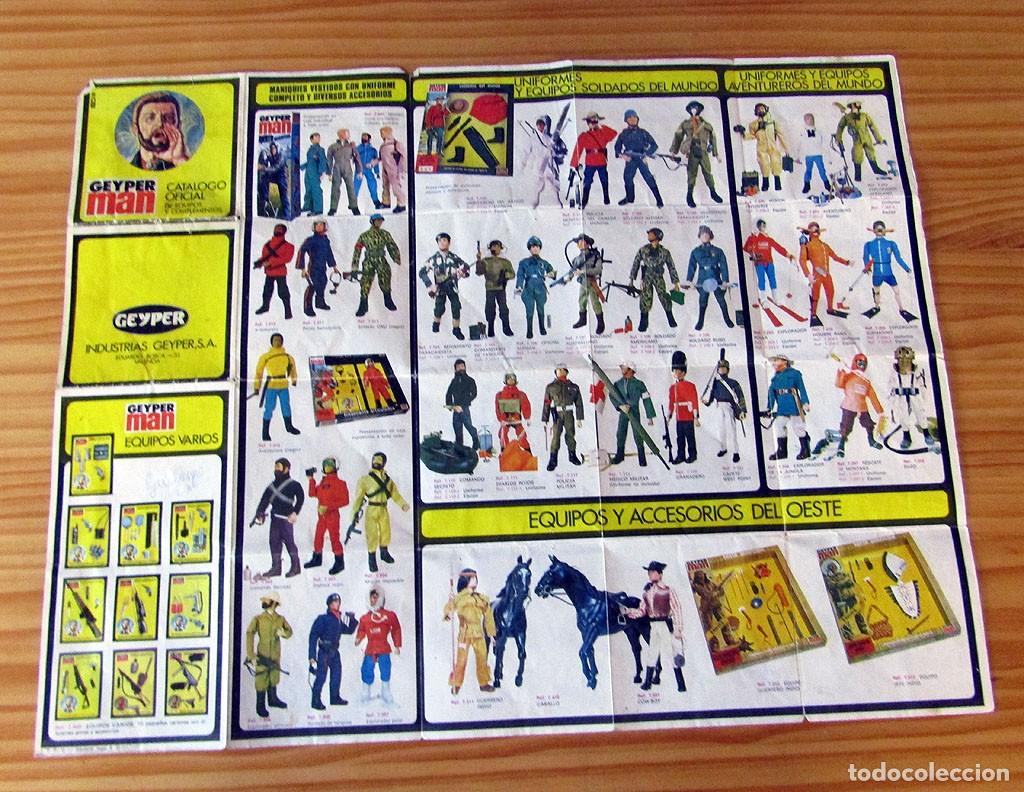 Juguetes antiguos: GEYPERMAN: CATALOGO OFICIAL DE EQUIPOS Y COMPLEMENTOS - 1977 - Foto 1