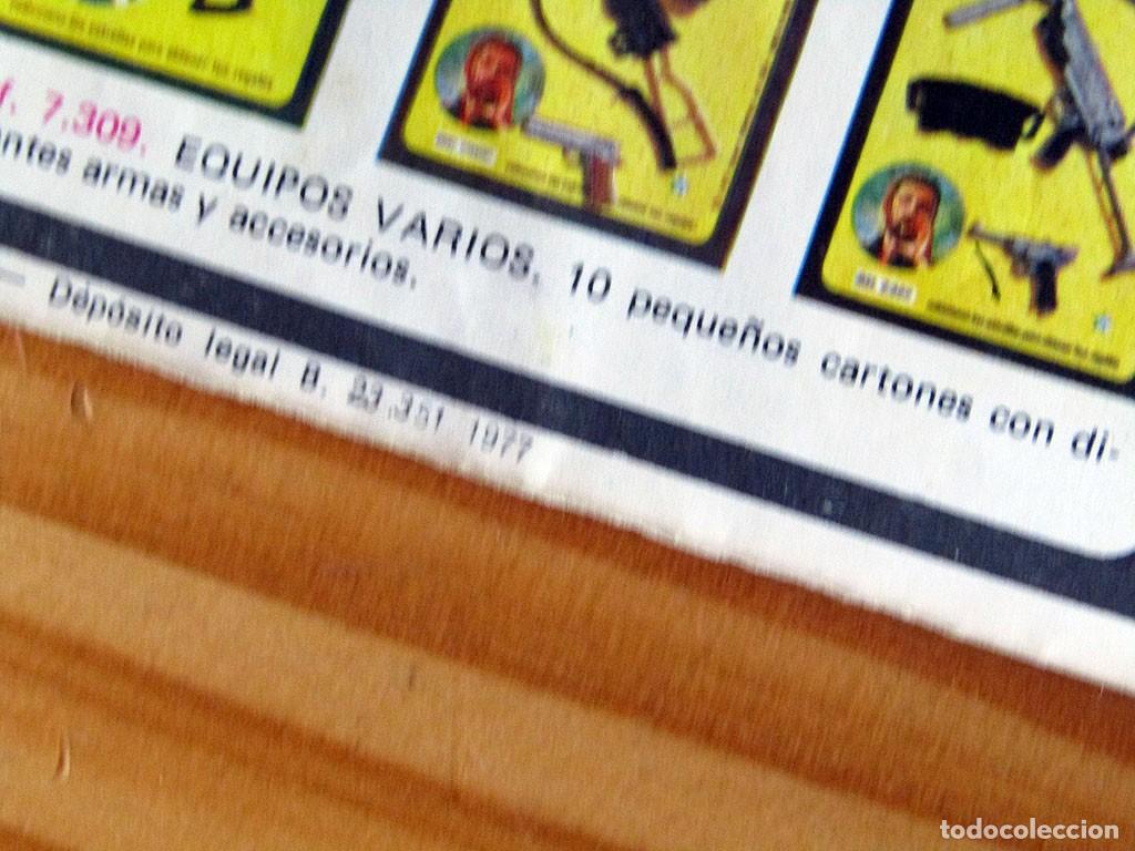 Juguetes antiguos: GEYPERMAN: CATALOGO OFICIAL DE EQUIPOS Y COMPLEMENTOS - 1977 - Foto 3