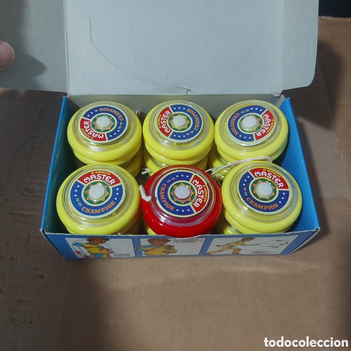 Juguetes antiguos: Caja yoyo yo-yo master comansi - Foto 2