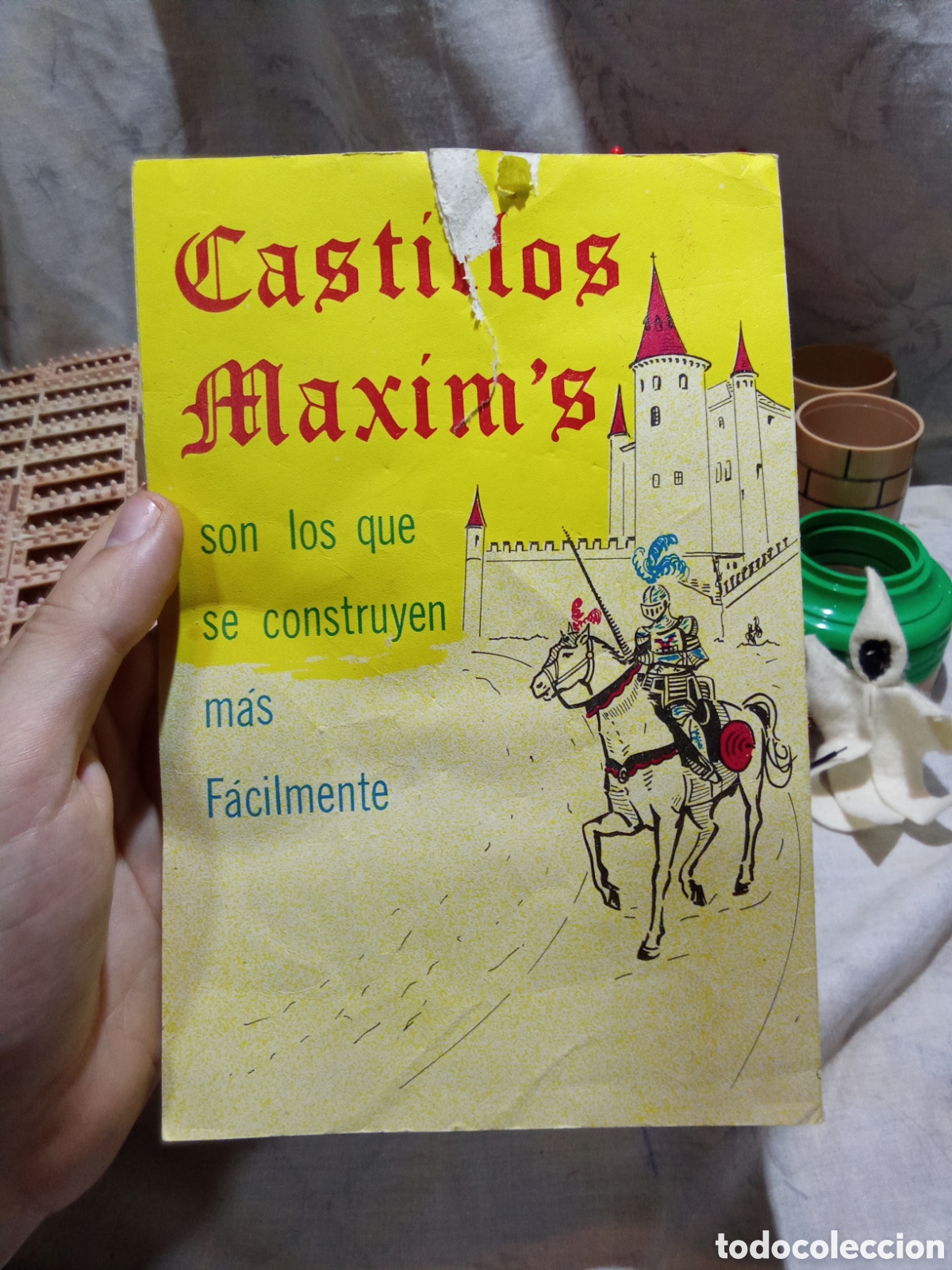 Juguetes antiguos: CASTILLO DE CASTILLOS MAXIMS SIN CAJA - Foto 5
