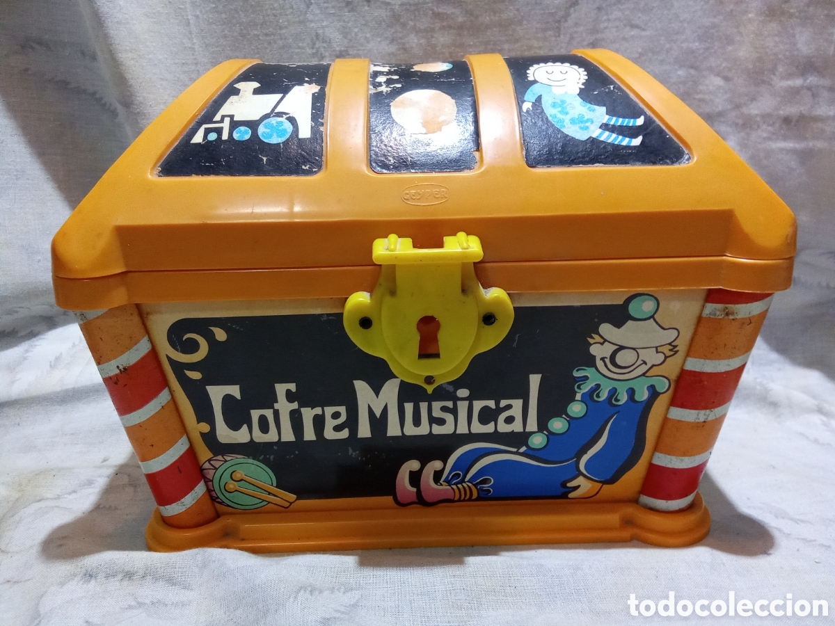 Juguetes antiguos: COFRE MUSICAL DE GEYPER - Foto 2